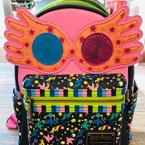 Luna lovegood HP loungefly backpack and wallet